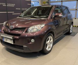 TOYOTA URBAN CRUISER TOYOTA URBAN CRUISER 1,33 DUAL VVT-I STOP & START LINEA SOL PLUS/ JUURI HUOLLETTU/ LED-LISÄPITKÄ/ BT/