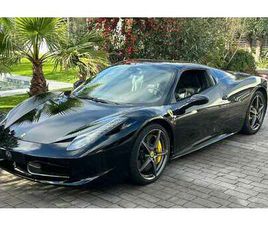 FERRARI 458 ITALIA SPIDER 458 SPIDER 4.5 V8 570CH