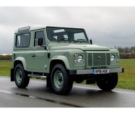 LAND ROVER DEFENDER TD4 2016 LAND ROVER DEFENDER 90 HERITAGE - FINAL CAR PRODUCED - 4,952 MILES