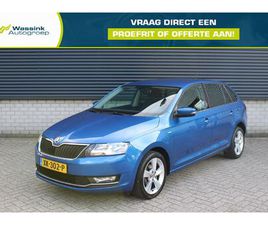 SKODA RAPID SPACEBACK CLEVER 95PK I CLIMATE CONTROL I NAVIGATIE I CRUISE CONTROL I STOELVERWARMING