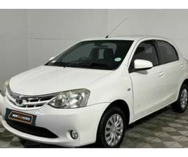 TOYOTA ETIOS 2017 TOYOTA ETIOS 1.5 XS 5-DR