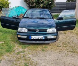 GOLF 3 CABRIOLET 1,6 75CV 1995