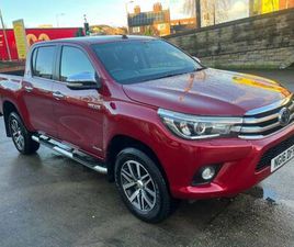2016 TOYOTA HILUX 2.4 D-4D INVINCIBLE PICKUP DOUBLE CAB 4DR DIESEL MANUAL 4WD EURO 6 (TSS) (1 PIC...