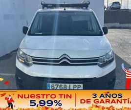 CITROEN BERLINGO VAN VAN BLUEHDI S&S TALLA M CONTROL 100
