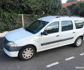 DACIA LOGAN DIESEL- PRATIQUE AVEC SES PORTES ARRIÈRES- 258000KM - BATTERIE ET DÉMARREUR REMPLACÉS CHEZ GARAGISTE LANDAIS, FACTURES À DISPOSITION - ROULE BIEN
