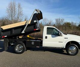 FORD F 550 2003 FORD F550 7.3L DIESEL MASON DUMP LOW MILES ELECTRIC TARP