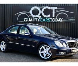 2007 '57' MERCEDES E500 5.5 V8 AVANTGARDE + AMG WHEELS + FULL MERCEDES MAIN DEALER HISTORY + TANSANITE BLUE + SUNROOF