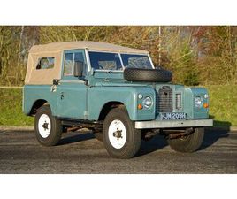 LAND ROVER SERIE II 1969 LAND ROVER SERIES IIA 88