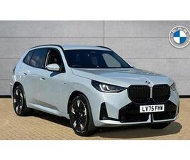 BMW X3 XDRIVE 20D BMW X3 20D XDRIVE M SPORT 2.0 5DR