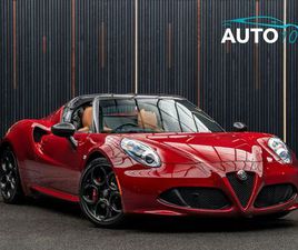 2017 ALFA ROMEO 4C 1.8 TBI SPIDER