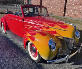 1940 FORD DELUXE CONVERTIBLE STREET ROD