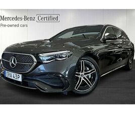 MERCEDES-BENZ E 220 D KOMBI AMG PREMIUM VÄRMARE DRAG