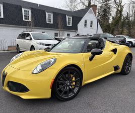USED 2016 ALFA ROMEO 4C SPIDER CHADDS FORD PA 19317
