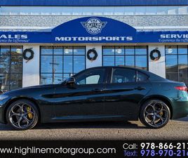 USED 2021 ALFA ROMEO GIULIA TI SPORT LOWELL MA 01851