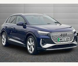 AUDI Q4 E-TRON 40 AUDI Q4 150KW 40 82KWH S LINE 5DR AUTO