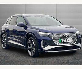 AUDI Q4 E-TRON 40 AUDI Q4 150KW 40 82KWH S LINE 5DR AUTO