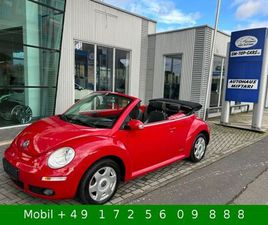 VOLKSWAGEN NEW BEETLE CABRIOLET 2.0 FREESTYLE LEDER