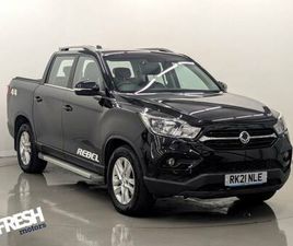 2021 SSANGYONG MUSSO D REBEL PICKUP DIESEL AUTOMATIC