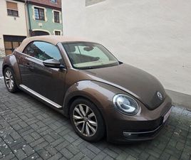 VOLKSWAGEN BEETLE CABRIO VOLKSWAGEN BEETLE 1.4 CABRIO DSG LEDER NAVI XENON 160PS TOP