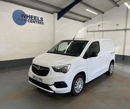 VAUXHALL COMBO VAUXHALL COMBO 1.5 TURBO D 2300 PRO PANEL VAN 5DR DIESEL MANUAL L1 H1 EURO 6 (START/STOP) (100 PS)