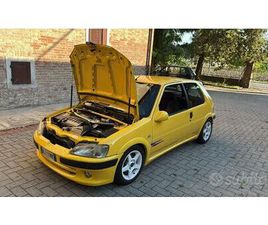 PEUGEOT 106 RALLYE 16V ASI CON CRS A LIBRETTO