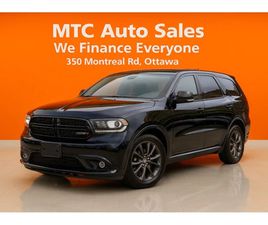 DODGE DURANGO DODGE DURANGO * GT AWD | V6 | 3.6L | LOADED | CERTIFIED * CARFAX