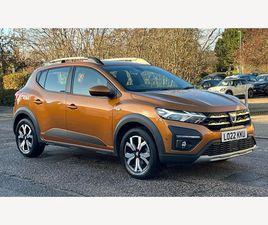 DACIA SANDERO DACIA SANDERO STEPWAY 1.0 TCE PRESTIGE 5DR CVT SATNAV,CAMERA,BLUETOOTH HATCHBACK 2022, 28800 MILES, £11788 - 33033794 - EXCHANGEANDMART.CO.UK
