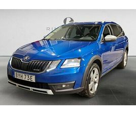 SKODA OCTAVIA SCOUT TDI DSG AWD PREMIUM D-VÄRM DRAG