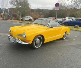 VOLKSWAGEN KARMANN GHIA COUPÉ TEILLEDER H-KENNZEICHEN