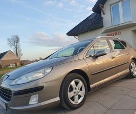 PEUGEOT 407 * * 1.8L BENZYNA + LPG * * 2007R * * PANORAMA * * CZAMANIN KOLONIA • OLX.PL