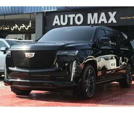 CADILLAC ESCALADE CADILLAC ESCALADE 600 BLACK EDITION XL, GCC UNDER WARRANTY&SERVICE CONTRACT FROM LOCAL DEALER