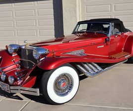 EXCALIBUR SERIE III 1978 REPLICA/KIT MAKES CELENET ROADSTER FORD MOTOR, AS EXCALIBUR AUBURN GATSBY