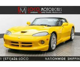 USED 2001 DODGE VIPER RT/10