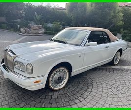 2000 ROLLS-ROYCE CORNICHE 2DR LUXURY CONVERTIBLE STOCK NUMBER 111218