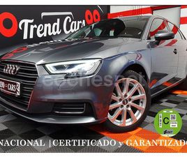 AUDI A3 SPORTBACK 30 TDI CERTIFICACIÓN DEL VEHÍCULO