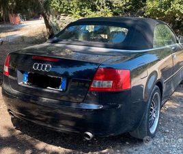 AUDI A4 CABRIOLET NERA