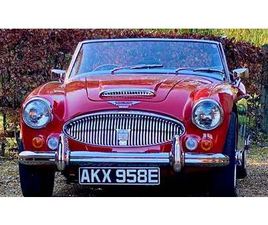 AUSTIN HEALEY 3000 1967 AUSTIN-HEALEY 3000 ROUGE MANUEL CONDUITE À DROITE IN...