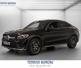 MERCEDES GLC COUPE GLC COUPE 250 250D COUPÉ 4M AMG PLUSS/BURMESTER®/360°