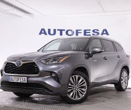 TOYOTA HIGHLANDER 2.5 HEV ADVANCE 4WD AUTO 7 PLAZAS 5P #IVA DEDUCIBLE, CUERO, PARKTRONIC
