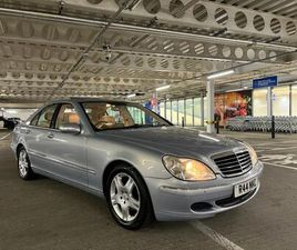 2005 MERCEDES BENZ S CLASS S320 CDI FACELIFT MODEL BEAUTIFUL EXAMPLE 1DR OWNER LOW MILES W220