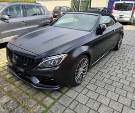 MERCEDES C63S CABRIO /OHNE OPF/BURMESTER/VOLL
