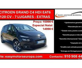 CITROEN C4 GRAND SPACETOURER CITROËN GRAND C4 SPACETOURER BLUEHDI 120 STOP&START EAT6 FEEL FEVEREIRO/17