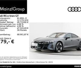 AUDI E-TRON GT RS AUDI E-TRON GT RS B&O WÄPU MATRIX 360° HUD MASSAGE