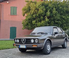 ALFA ROMEO ALFETTA ALFETTA 2.0 QUADRIFOGLIO (CARB.) ALFETTA 2.0 QUADRIFOGLIO (CARBURATORI)