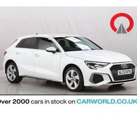 2022 AUDI A3 40 TFSI E S LINE 5DR S TRONIC HATCHBACK PETROL/ELECTRIC AUTOMATIC