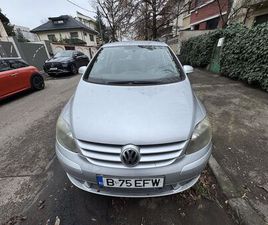 VOLKSWAGEN GOLF PLUS 1.9 TDI BXE (2007) BUCURESTI SECTORUL 2