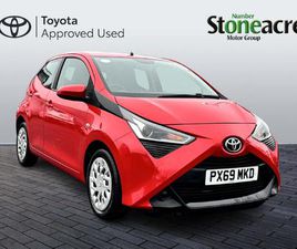 TOYOTA AYGO X-PLAY HATCHBACK'S 1.0 VVT-I X-PLAY X-SHIFT EURO 6 5DR
