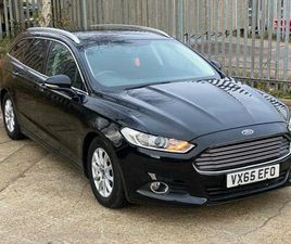 2015 FORD MONDEO 2.0 TDCI ECONETIC ZETEC 5DR ESTATE DIESEL MANUAL