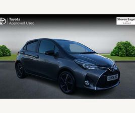 TOYOTA YARIS DESIGN HATCHBACK'S 1.5 VVT-H DESIGN E-CVT EURO 6 5DR (SAFETY SENSE)