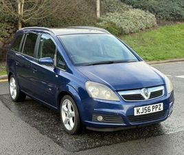 2006 VAUXHALL ZAFIRA 1.9 CDTI SRI [150] 5DR [EURO 4] MPV DIESEL MANUAL